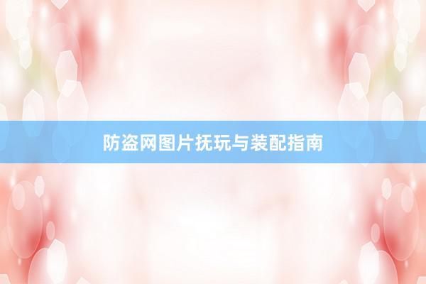 防盗网图片抚玩与装配指南